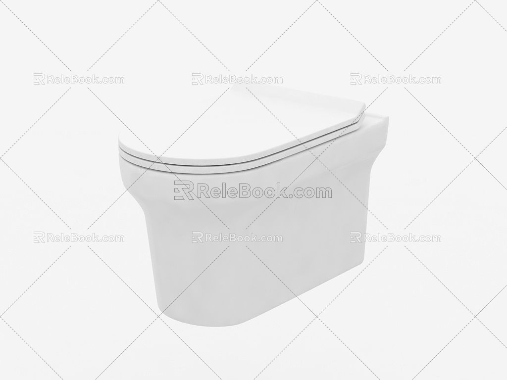 Modern Smart Toilet Smart Toilet 3d model