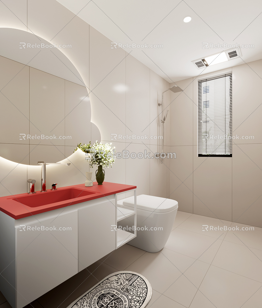 Modern Toilet Home Toilet 3d model