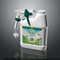 Furniture Bed Bug Relief Spray With White Bottle And Green Nozzle