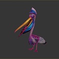 bird bird bird bird game animal cartoon animal animal realistic animal 3d model