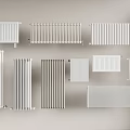 Office Appliances Modern Radiators with Various Styles Different Types and Designs for Workspace
