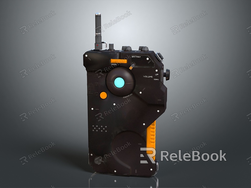 Modern Walkie Talkie Science Fiction Walkie Talkie Future Walkie Talkie Concept Walkie Talkie model