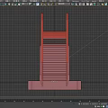 Black Metal Arch Bridge With Red Brick Piers And Truss Structure Design