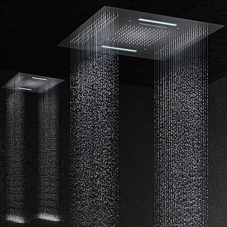 Modern Shower Head 3d model