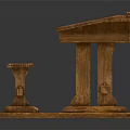 Rustic Wooden Dining Table And Bench Set For Home Furniture Decor