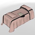 Modern Massage Bed Bedding Single Bed Therapy Bed 3d model