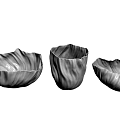 Modern Vase Ornaments Combination 3d model