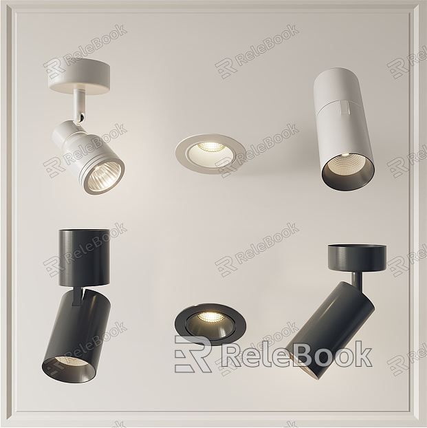 Modern spotlight downlight spotlight track light model