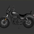 Motorcycle Two-wheeled Motorcycle Cross-country Motorcycle Road Race Motorcycle Motor Vehicle Transport 3d model