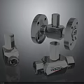 PENTAIR Industrial Stainless Steel Valves With Flange Connections And Precision Machined Design