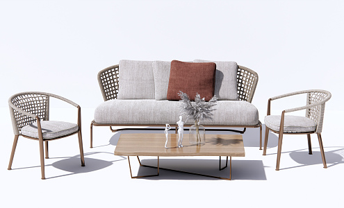 Modern outdoor sofa 3d model