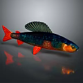 Fish Cartoon Fish Anime Fish Stylized Fish Fantasy Style Fish Freshwater Fish Ornamental Fish 3d model