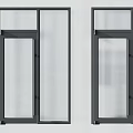 Various Modern Window And Door Designs With Black Frames And Glass Panels