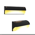 Modern Wall Lights With Simple Design White And Black Soft Lighting Fixtures