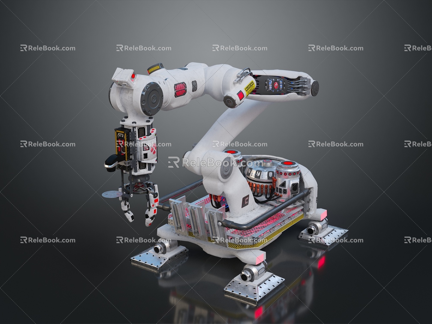 Robot Arm Mechanical Arm Robot Arm Robot Head Robot Parts Robot Hand Manipulator 3d model