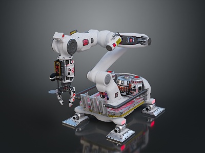 Robot Arm Mechanical Arm Robot Arm Robot Head Robot Parts Robot Hand Manipulator 3d model