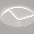 modern ceiling lamp 3d model
