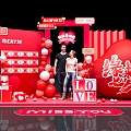 Tanabata Valentine's Day Beautiful Chen Festival Beautiful Chen Tanabata Valentine's Day Couple Love Pin Photo DP Point Balloon Arch 3d model