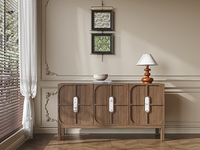 Middle Style Sideboard 3d model