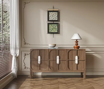 Middle Style Sideboard 3d model