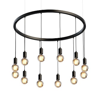 Simple Chandelier Simple Chandelier Decorative Chandelier Dining Room Chandelier Living Room Chandelier 3d model