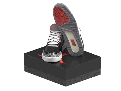Shoes Shoe Box Sneakers sneaker Casual Shoes Basketball Shoes Running Shoes 3d model