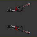 Modern Sci-Fi Equipment Sci-Fi Items Sci-Fi Components High-Tech Components 3d model
