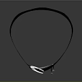 Modern Black Chandelier With Hanging Silver Chains And Star Pendants In Contemporary Design