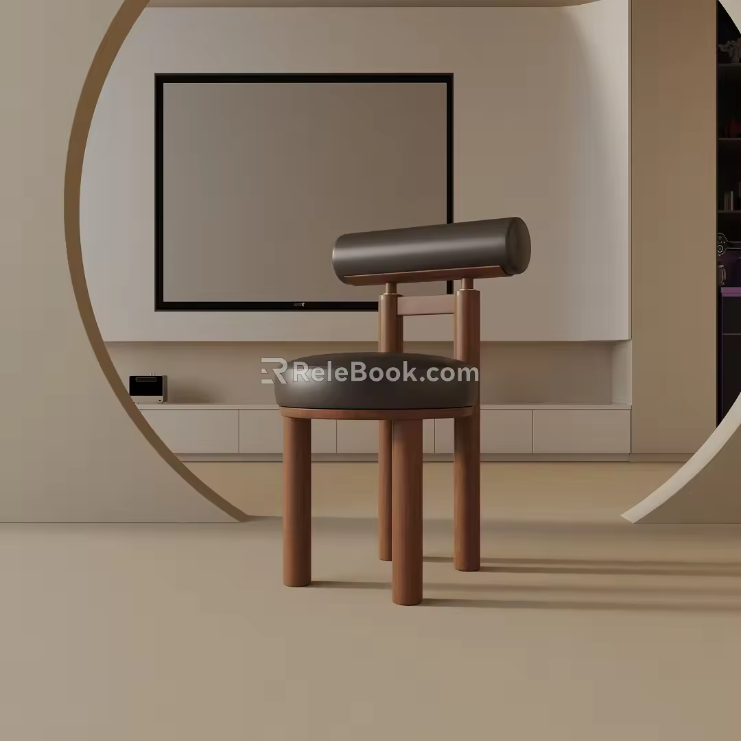 Modern table lamp 3d model