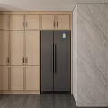 Modern Kitchen With Light Wood Cabinets Marble Countertop Sink And Oven