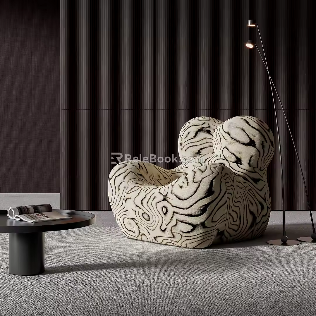 Modern Lazy Sofa 3d model