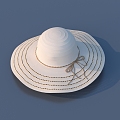 Hat Sunshade Hat 3d model