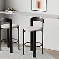 Bar Chair Bar Stool High Stool 3d model