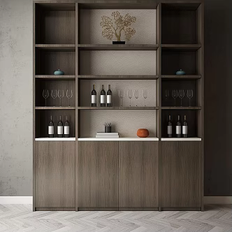 Decorative cabinet 3d model