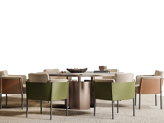 Minotti Miloti Restaurants 3d model