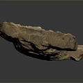 Ancient Architectural Stone Component With Intricate Carving And Decorative Patterns