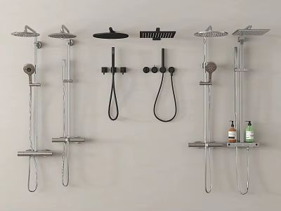 Shower Embedded Shower 3d model