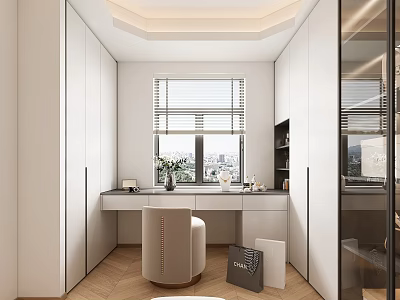 Modern Cloakroom 3d model