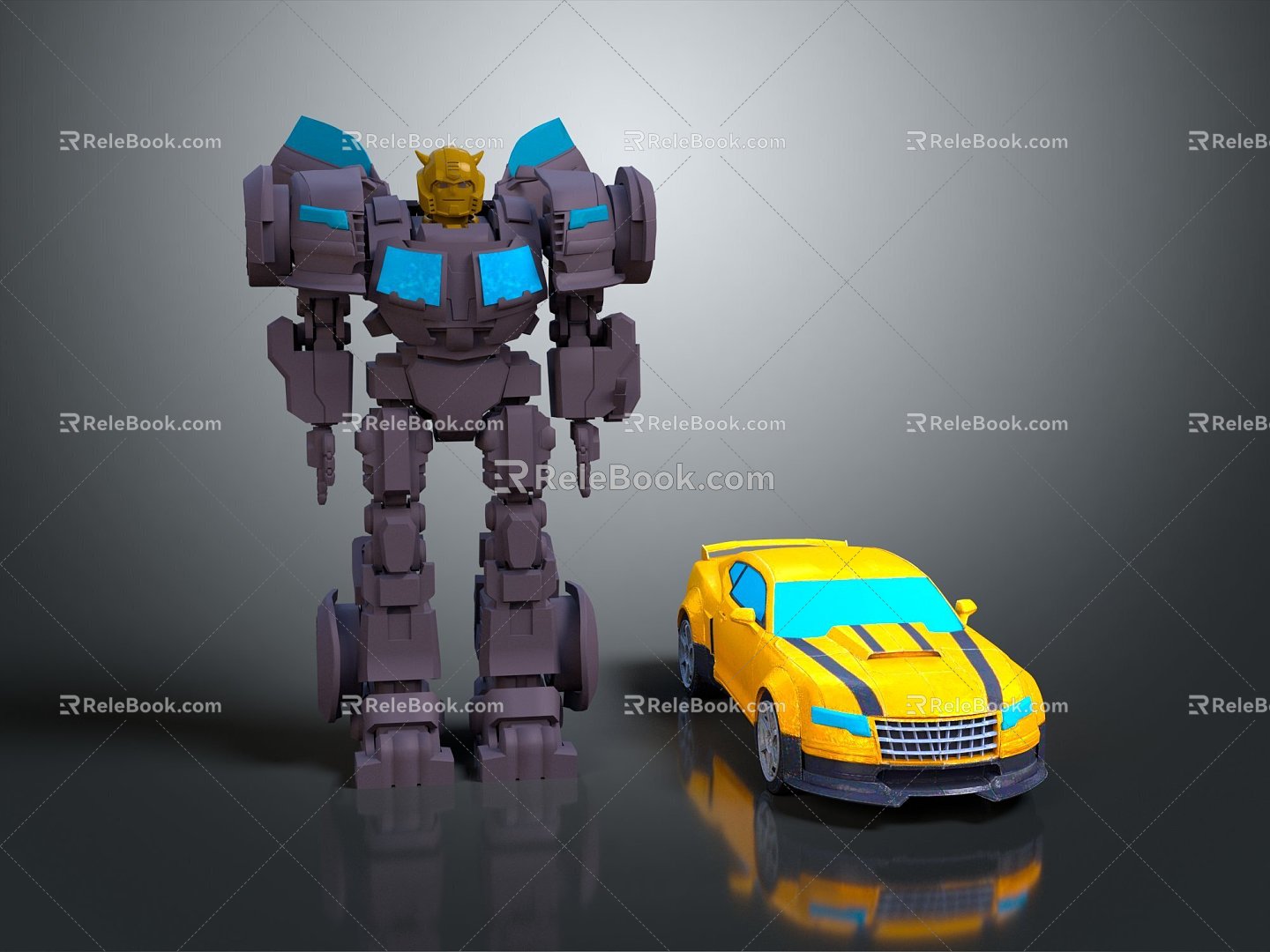 Modern Transformers Gauda Warrior Gauda Mecha Warrior 3d model