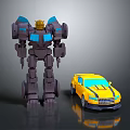 Modern Transformers Gauda Warrior Gauda Mecha Warrior 3d model