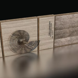 Landscape Wall 3d model