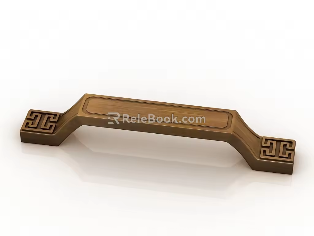 Modern hardware handle 3d model