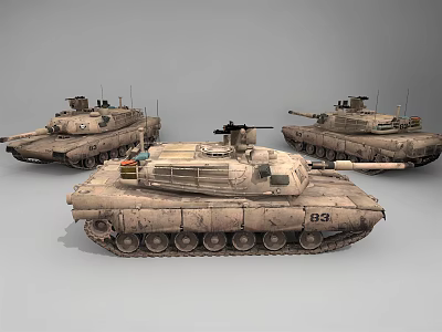 INDUSTRIAL LOFT TANKS 3d model