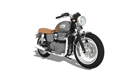 Modern Motorcycle 3d model