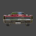 Year Cadillac Eldorado Fleetwood Cars 3d model