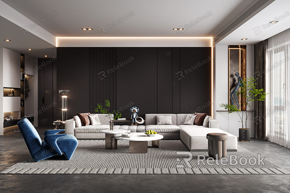 Modern Poliform living room model