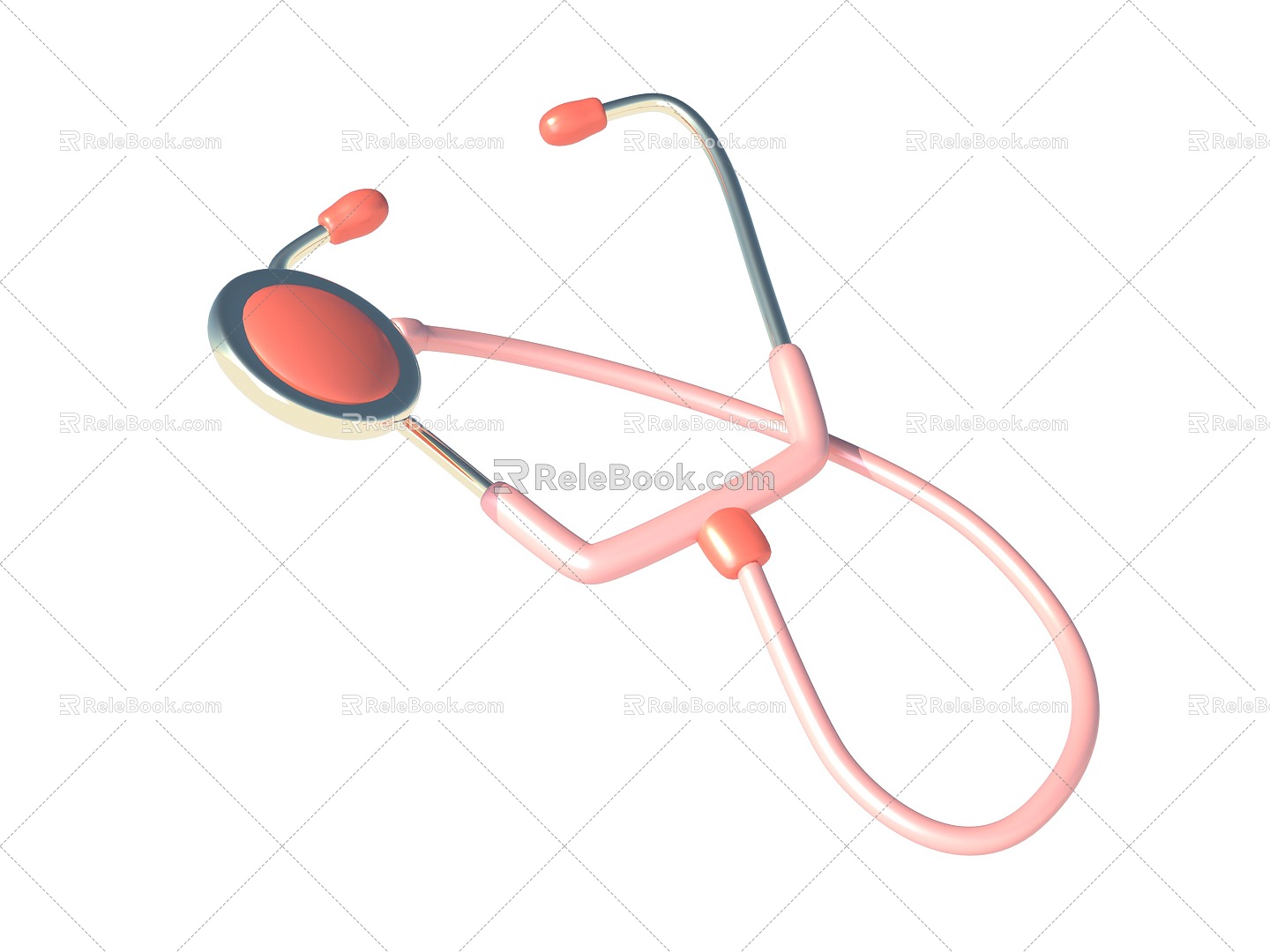 Stethoscope Medical Equipment Medical Items Medical 3d model