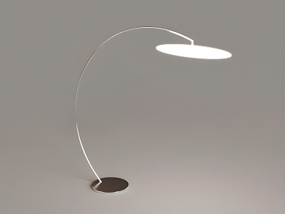 Floor lamp electric lamp floor lamp shade simple 3d model