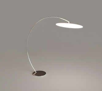 Floor lamp electric lamp floor lamp shade simple 3d model