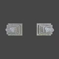 Ancient Traditional Stone Lion Statues With Intricate Carved Details On Pedestals